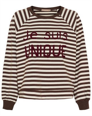 MDCFenja Sweatshirt - Moro/Bordeaux